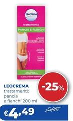 Leocrema - Trattamento Pancia E Fianchi