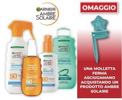 Garnier - Una Molletta Asciugamano Acquistando Un Prodotto Ambre Solaire