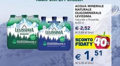 Levissima - Acqua Minerale Naturale Oligominerale