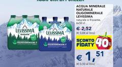 Levissima - Acqua Minerale Naturale Oligominerale