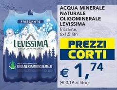 Levissima - Acqua Minerale Naturale Oligominerale