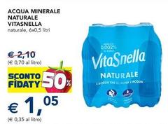 Vitasnella - Acqua Minerale Naturale