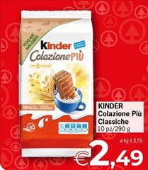 Kinder - Colazione Più Classiche