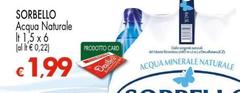 Sorbello - Acqua Minerale