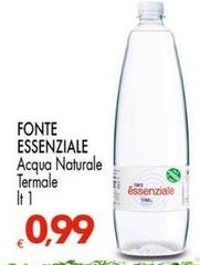 Essenziale - Acqua Naturale Termale