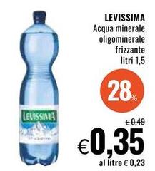Levissima - Acqua Minerale Oligominerale Frizzante
