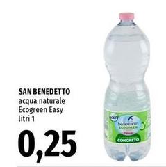 San Benedetto - Acqua Naturale Ecogreen Easy