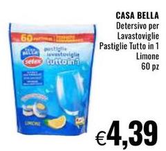 Selex - Casa Bella Detersivo Per Lavastoviglie Pastiglie Tutto In 1 Limone
