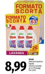 Dixan - Detersivo Lavatrice Liquido Classico