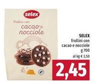 Selex - Frollini Con Cacao E Nocciole