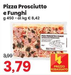Pizza Prosciutto E Funghi