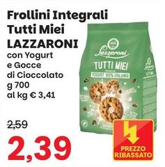 Lazzaroni - Frollini Integrali Tutti Miei