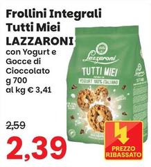 Lazzaroni - Frollini Integrali Tutti Miei