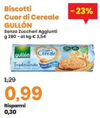 Gullon - Biscotti Cuor Di Cereale
