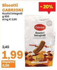Cabrioni - Biscotti