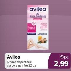 Avilea - Strisce Depilatorie Corpo E Gambe