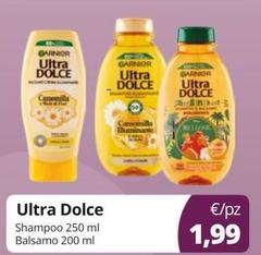 Garnier - Ultra Dolce Shampoo Balsamo