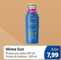 Nivea - Protezione Solare Spf 20 Protect & Hydrate