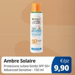 Sensitive - Ambre Solaire Protezione Solare Bimbi Spf 50+ Advanced