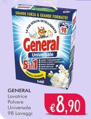 General - Lavatrice Polvere Universale