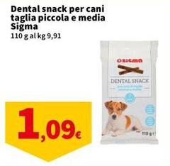 Sigma - Dental Snack Per Cani Taglia Piccola E Media