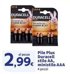 Duracell - Pile Plus Stilo AA