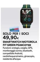 Solo - Smartwatch Motorola Fit Green Pg38c07182