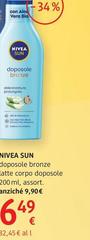 Nivea - Sun Doposole Bronze Latte Corpo Dopo-sole 200 Ml, Assort.