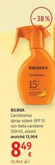 Bilboa - Carotissima Spray Solare Spf 15 Con Beta-carotene 250 Ml, Assort.