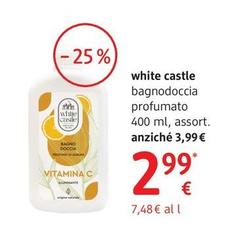 White Castle - Bagnodoccia Profumato 400 Ml, Assort.