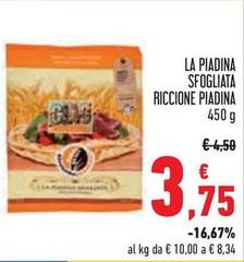 Riccione piadina - La Piadina Sfogliata