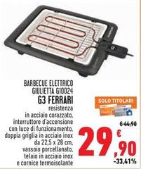 Ferrari - Barbecue Elettrico G10024 G3