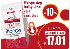 Monge - Dog Daily Line