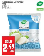 Pam - Mozzarella Multipack