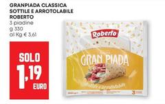 Roberto - Granpiada Classica Sottile E Arrotolabile