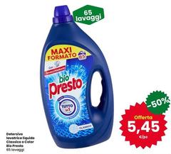 Presto - Detersivo Lavatrice Liquido Classico O Color Bio