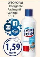 Lysoform - Detergente Pavimenti