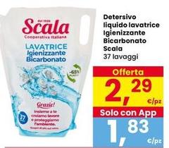 Scala - Detersivo Liquido Lavatrice Igienizzante Bicarbonato