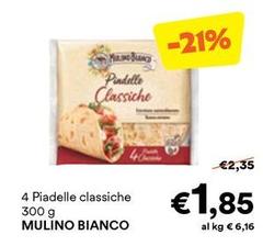 Mulino Bianco - 4 Piadelle Classiche