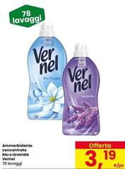 Vernel - Ammorbidente Concentrato Blu O Lavanda