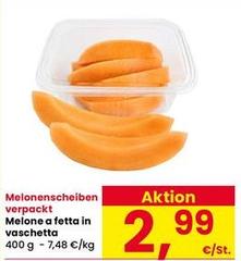Melone A Fetta In Vaschetta