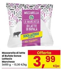 La marchesa - Mozzarella Di Latte Di Bufala Senza Lattosio