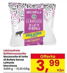 La marchesa - Mozzarella Di Latte Di Bufala Senza Lattosio