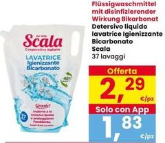 Scala - Detersivo Liquido Lavatrice Igienizzante Bicarbonato