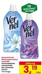 Vernel - Ammorbidente Concentrato Blu Olavandra