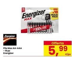 Energizer - Pile Max AA-AAA
