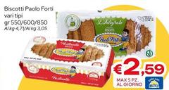 Paolo Forti - Biscotti