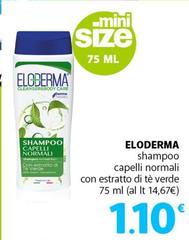Eloderma - Shampoo Capelli Normali Con Estratto Di Te Verde
