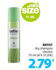 Batist - Dry Shampoo Classico