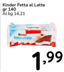 Kinder - Fetta Al Latte